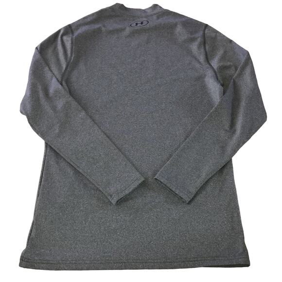 Under Armour Men's ColdGear® Armour Fitted Mock Long Sleeve charcoal size XL - Picture 8 of 9